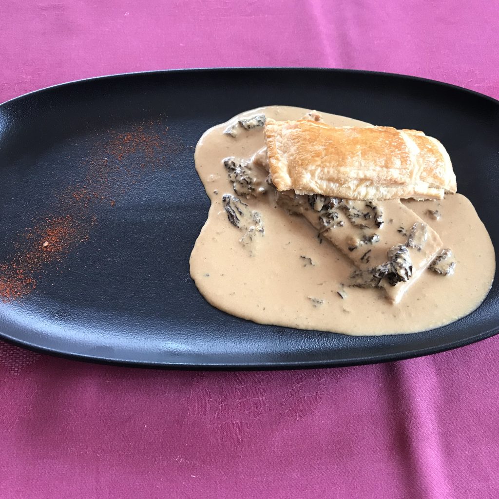 Millefeuille aux Morilles