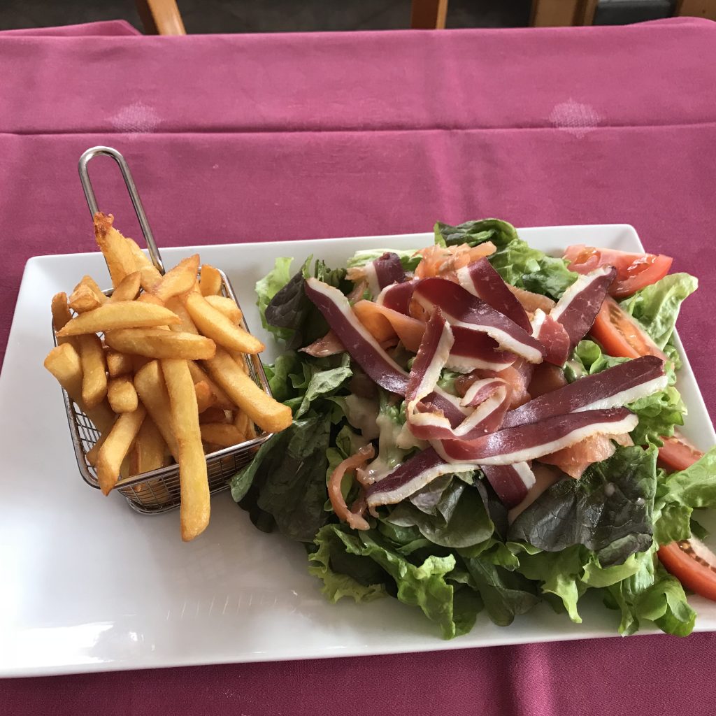 Salade au deux fumes Repas
